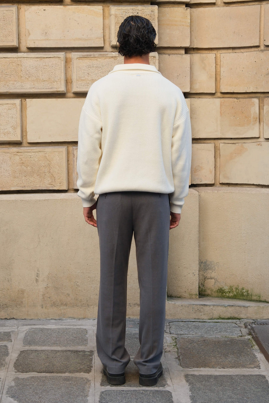 Ecru Harbour Half-Zip Pullover