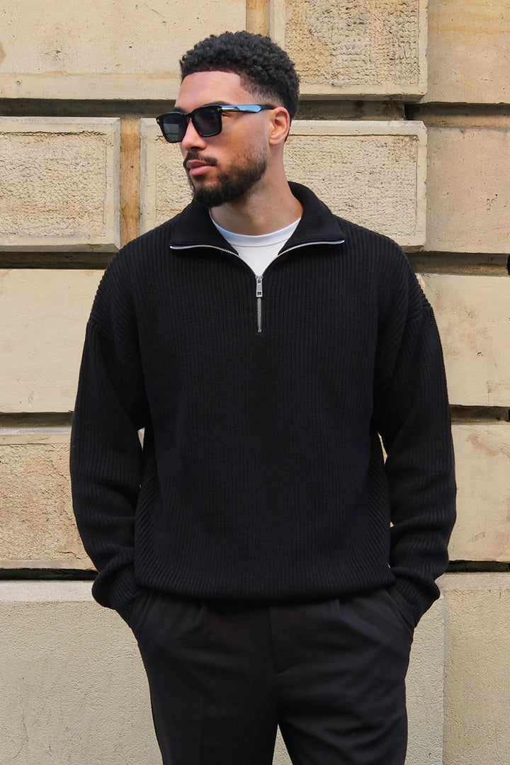 Black Harbour Half-Zip Pullover
