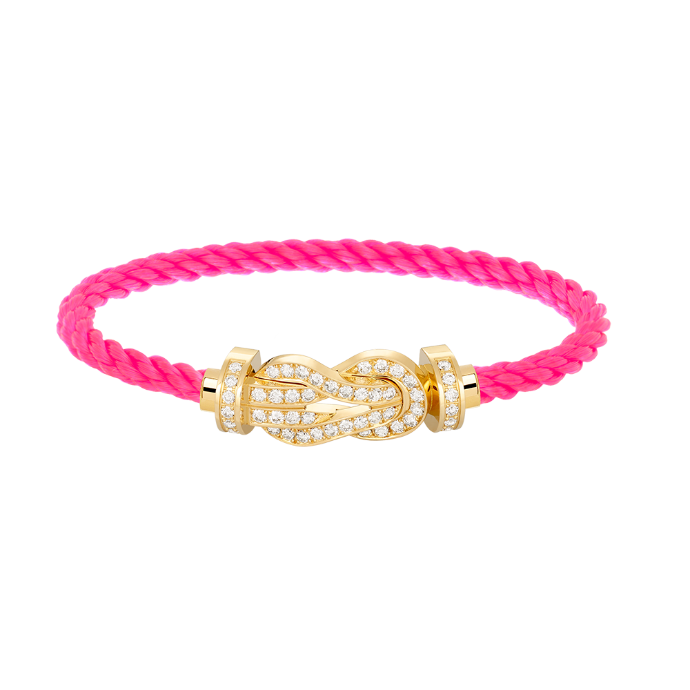 Chance Stor 8-Tall Diamant Armbånd i Gull