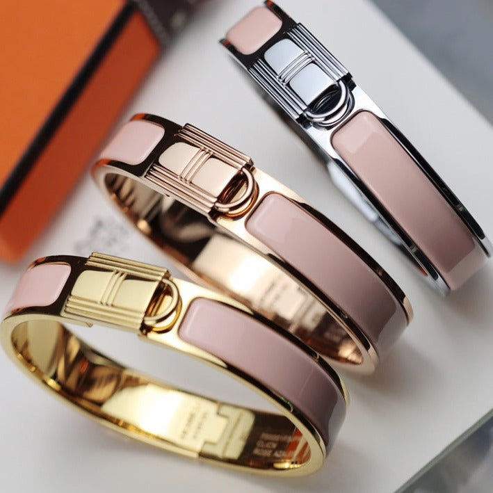 Roségoldenes Armband HELENE LÅS in Rosa