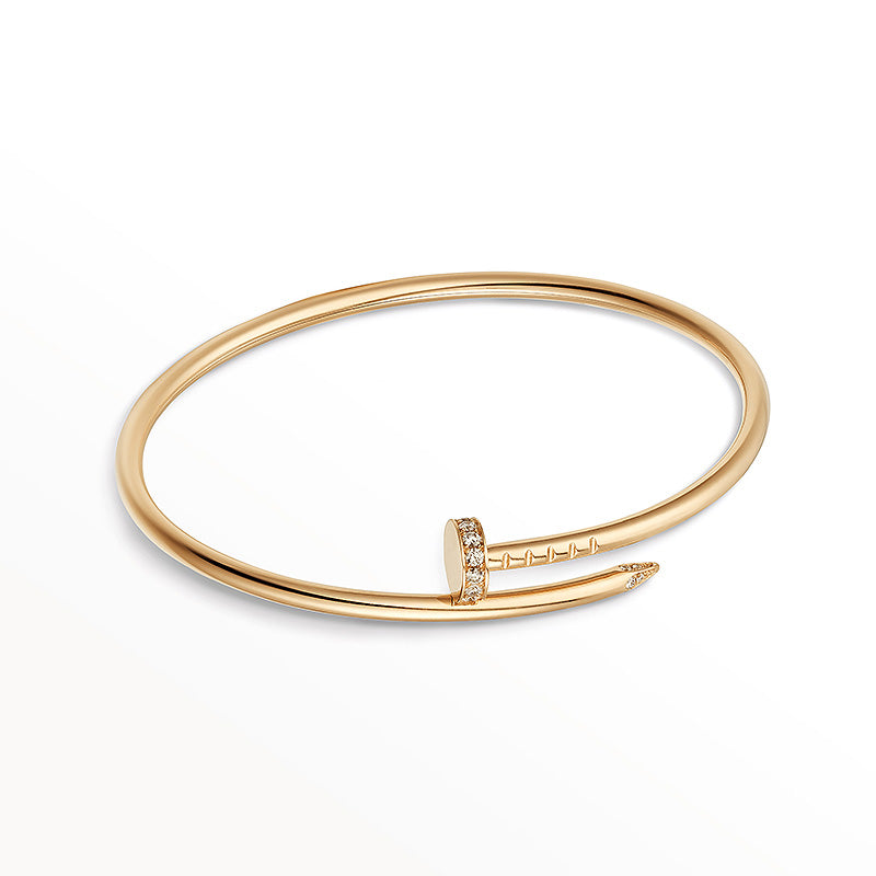 JUSTE ARMBÅND med 2.5MM DIAMANTER