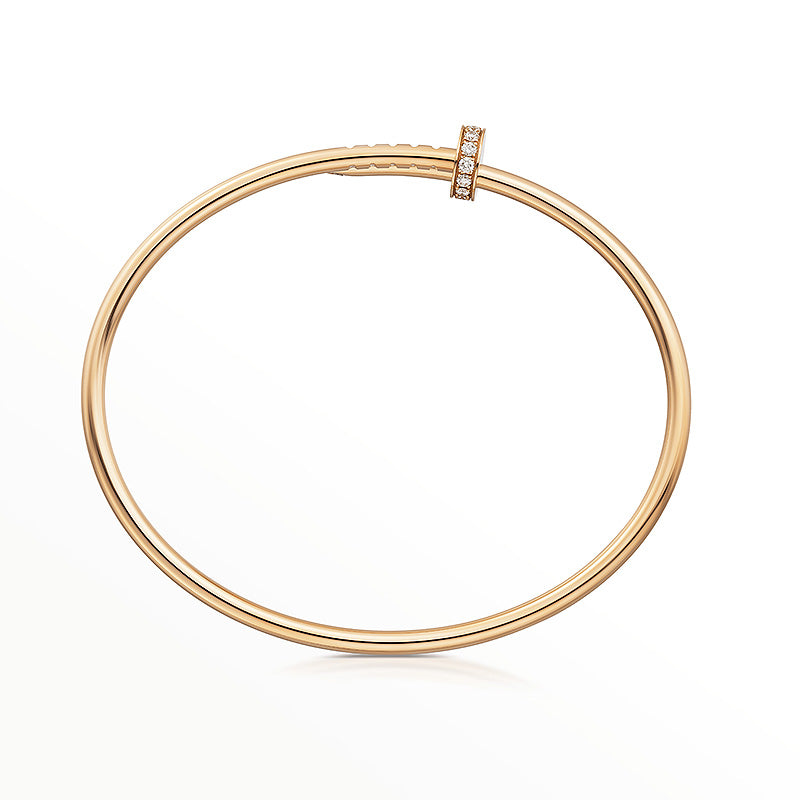 JUSTE ARMBÅND med 2.5MM DIAMANTER