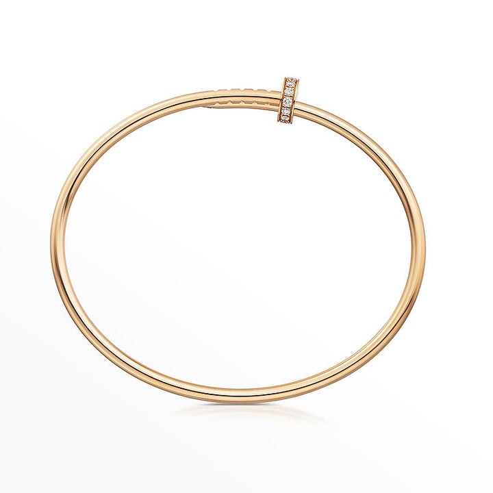 JUSTE ARMBÅND med 2.5MM DIAMANTER