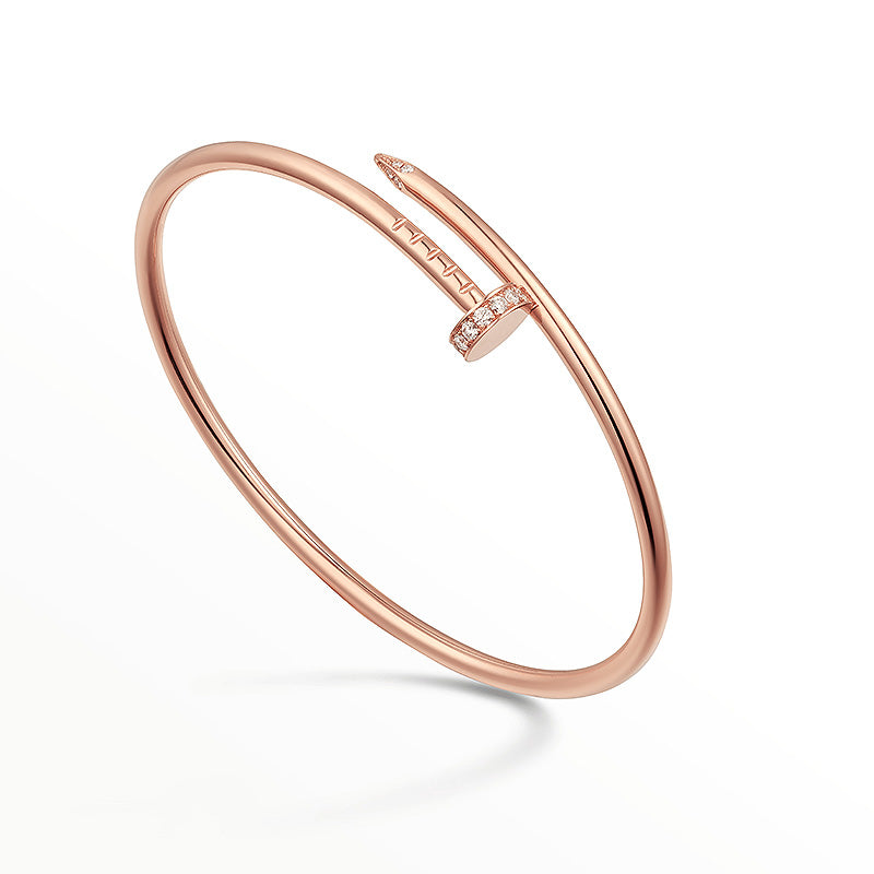 JUSTE ARMBÅND med 2.5MM DIAMANTER