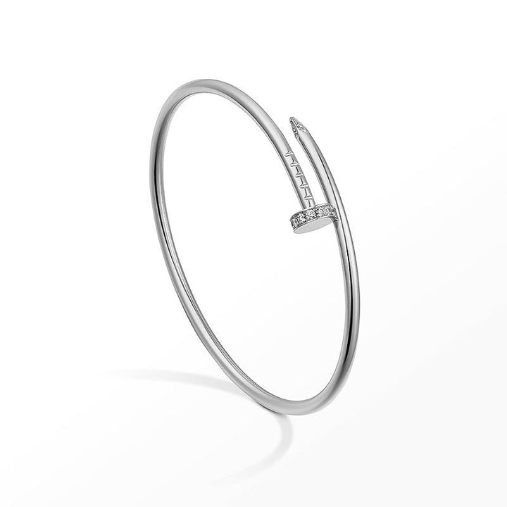 JUSTE ARMBÅND med 2.5MM DIAMANTER