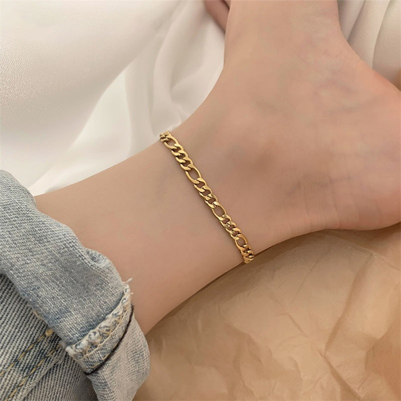 Radiant Gold Coconut Anklet