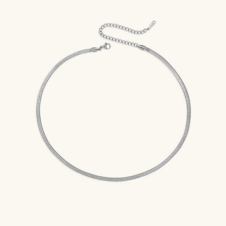 Elizabeth Gull Herringbone Necklace