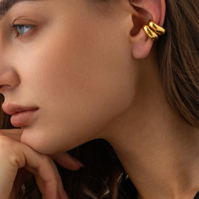 Gyldent JADE Armbånd