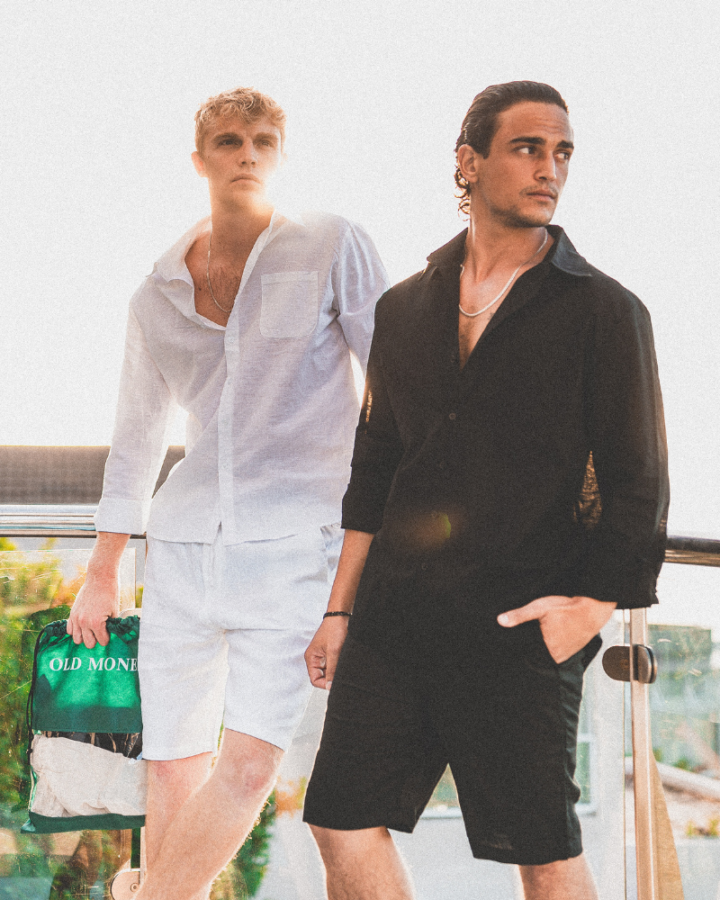 Casablanca - Luxe Linen Shorts