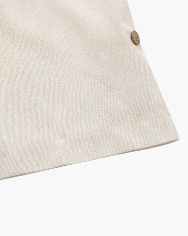 Casablanca Linen Polo Shirt