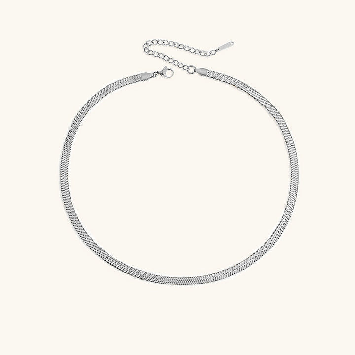 Elizabeth Gull Herringbone Necklace