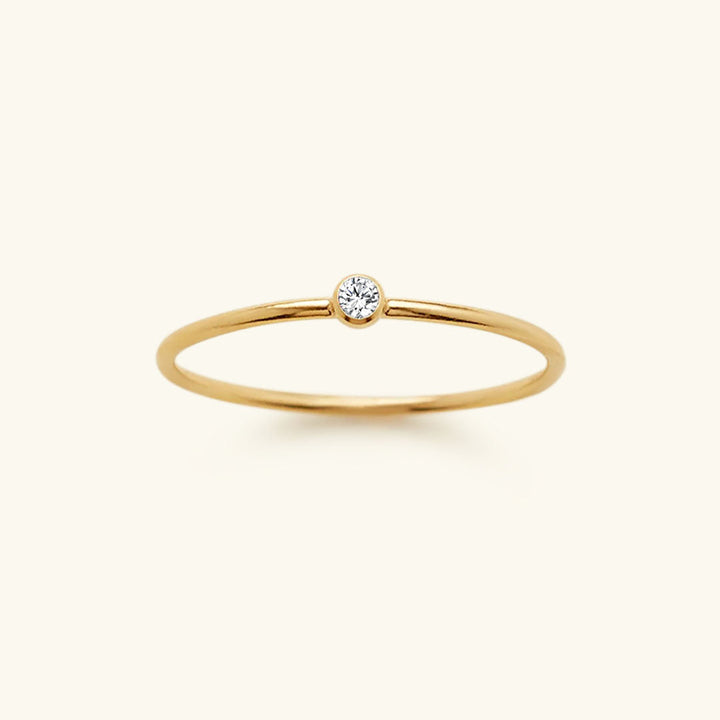Amelia Birthstone Stable Ring