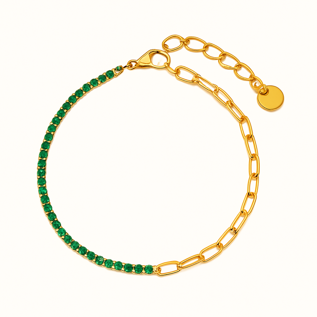 "FAE Set med Spenne og Tennisarmbånd" can be rewritten as "FAE Spenne og Tennisarmbånd Set".