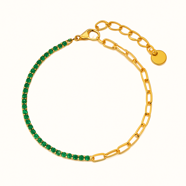 "FAE Set med Spenne og Tennisarmbånd" can be rewritten as "FAE Spenne og Tennisarmbånd Set".