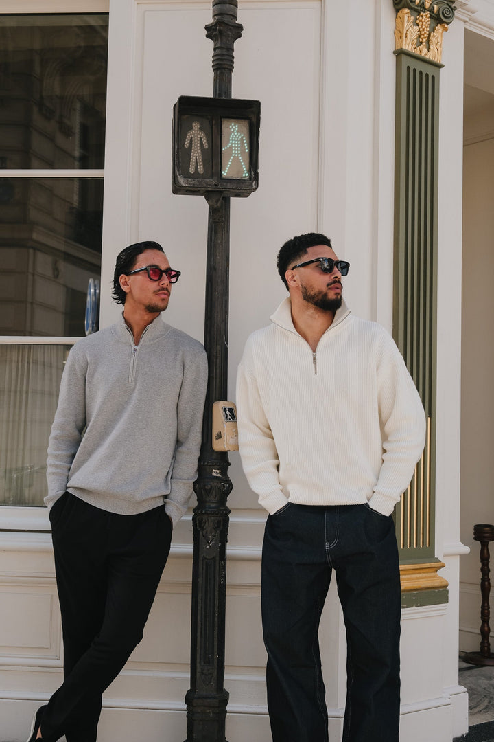 Grey Melee Armada Half-Zip