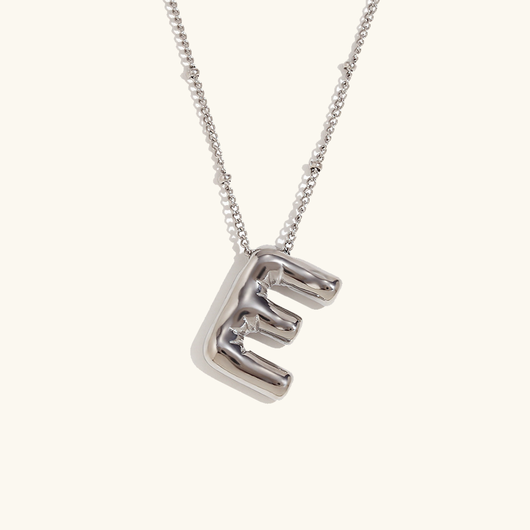 Ballong Gold Initial Necklace