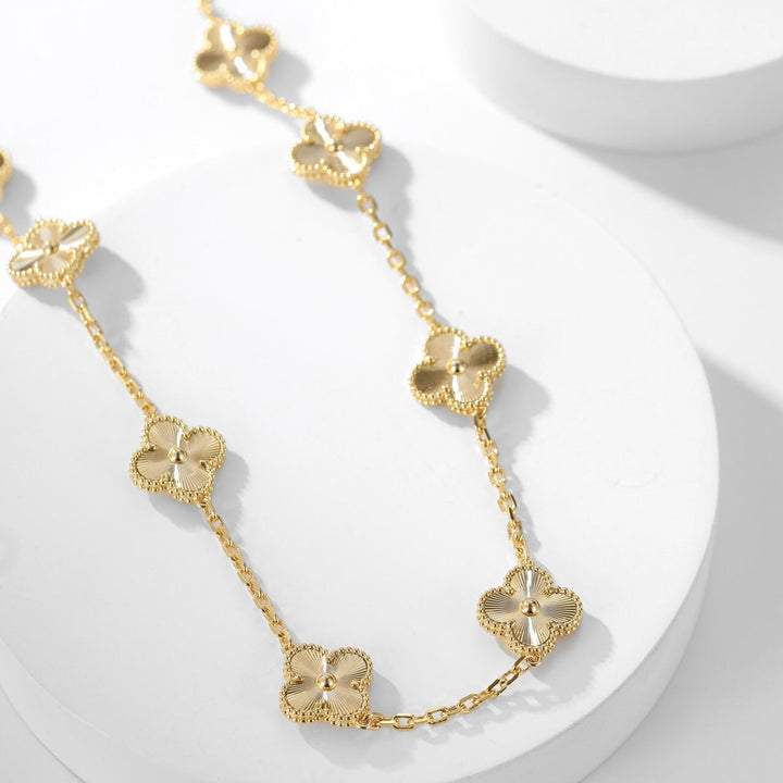 KLOVER 10-MOTIV LASER NECKLACE