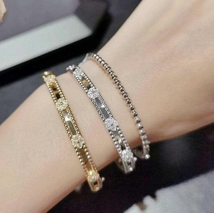 KLOVER 4MM DIAMOND BRACELET