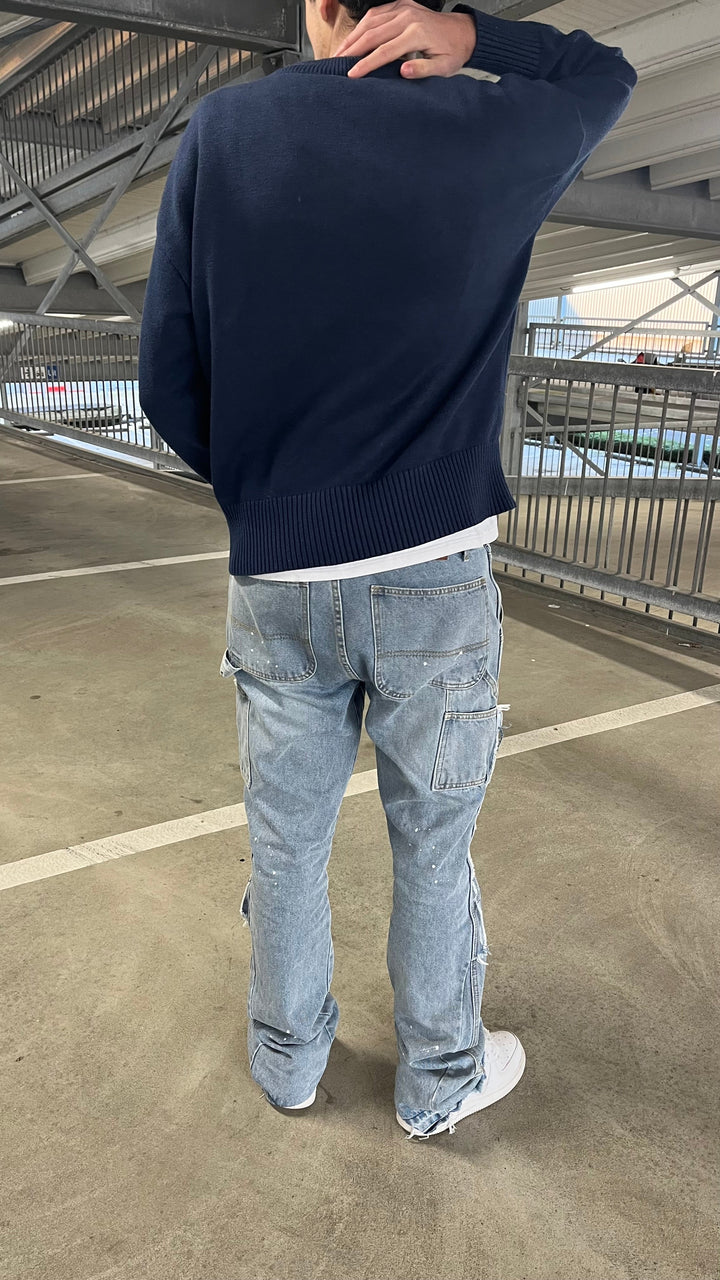 AMI - Cozy Heart Knit Sweater