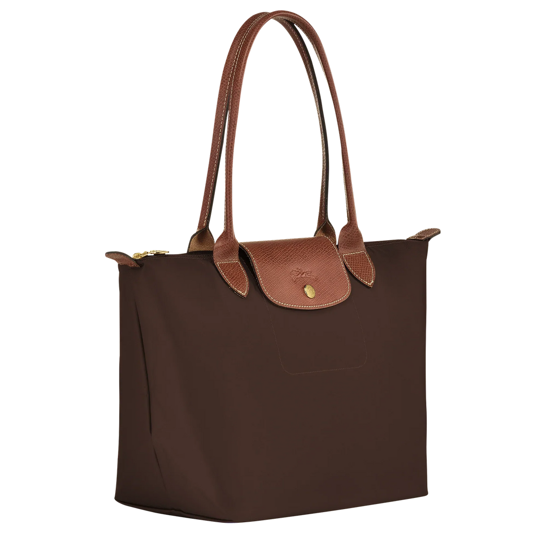 Longchamp - Medium Le Pliage Tote Bag in Ebony