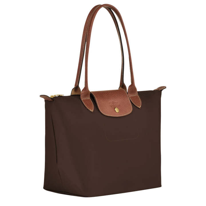 Longchamp - Medium Le Pliage Tote Bag in Ebony