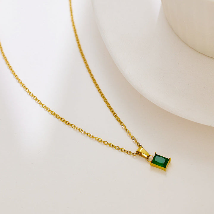 Emi Emerald Green Necklace