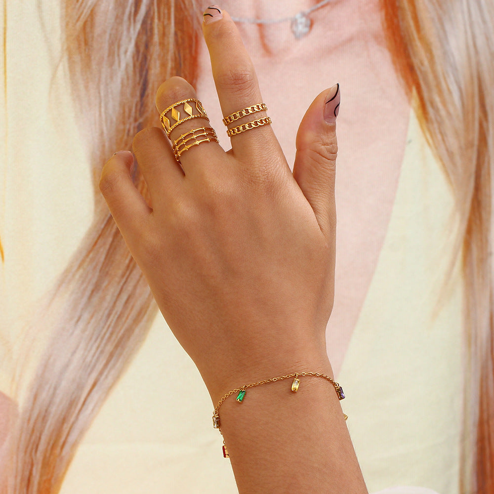 Josephine Armring med Ædelstene