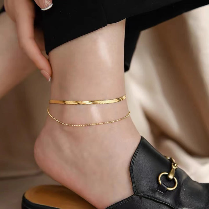 Frida Gull Anklet