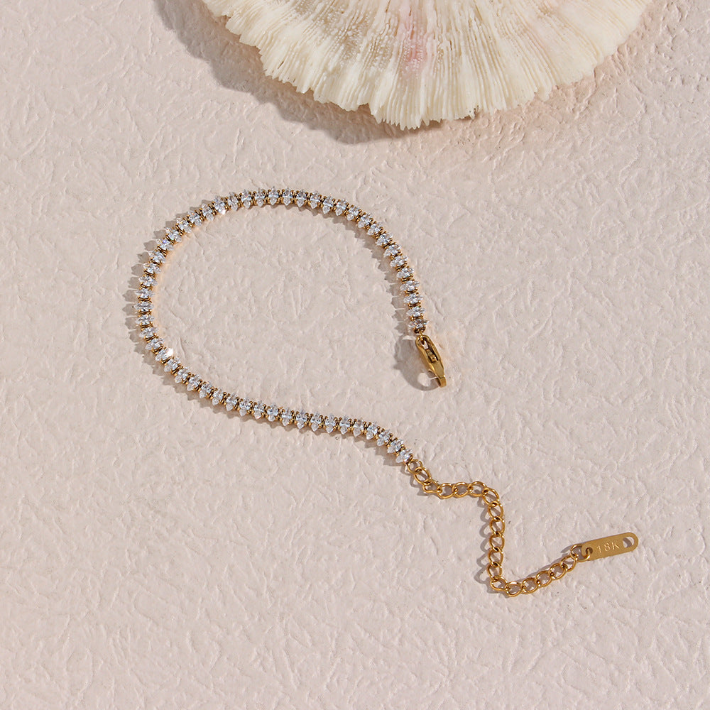 Wisteria Diamond Pendant Necklace