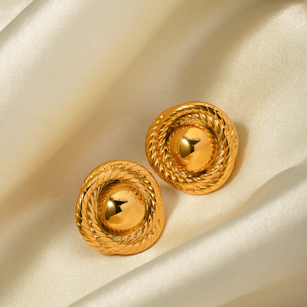 Ariadne Gold Hoop Earrings