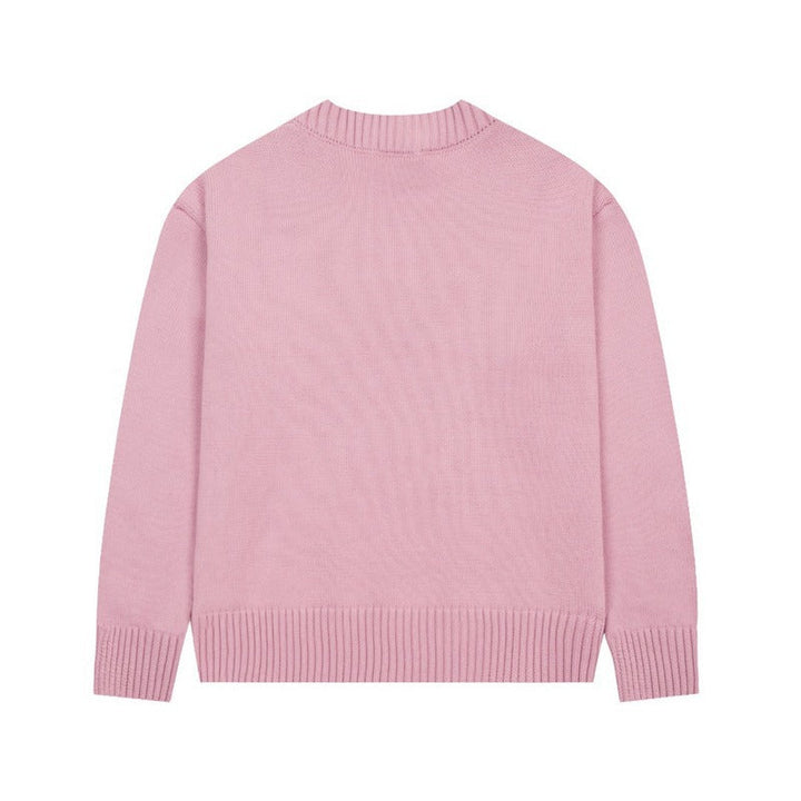 AMI - Cozy Heart Knit Sweater