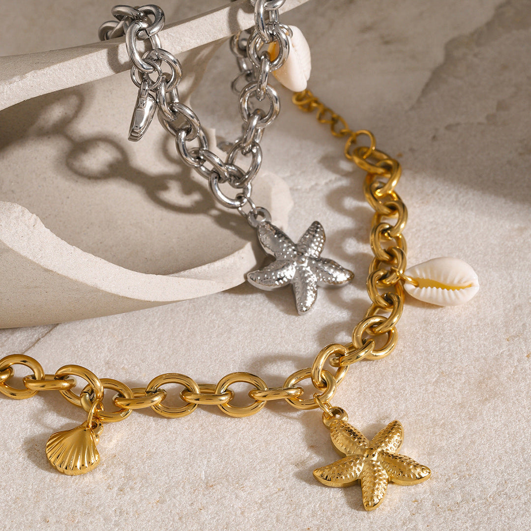 Kaspi Gold Charm Bracelet