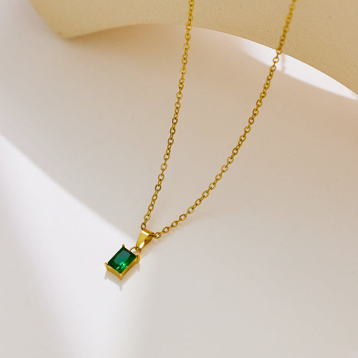 Emi Emerald Green Necklace
