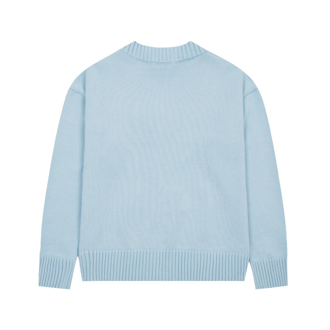AMI - Cozy Heart Knit Sweater