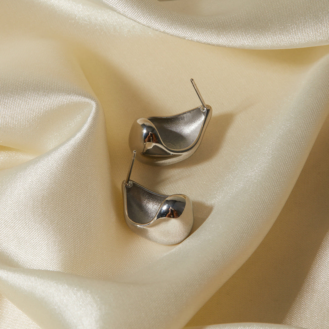 Amelie Gull Øreringer - Elegant Gold Earrings