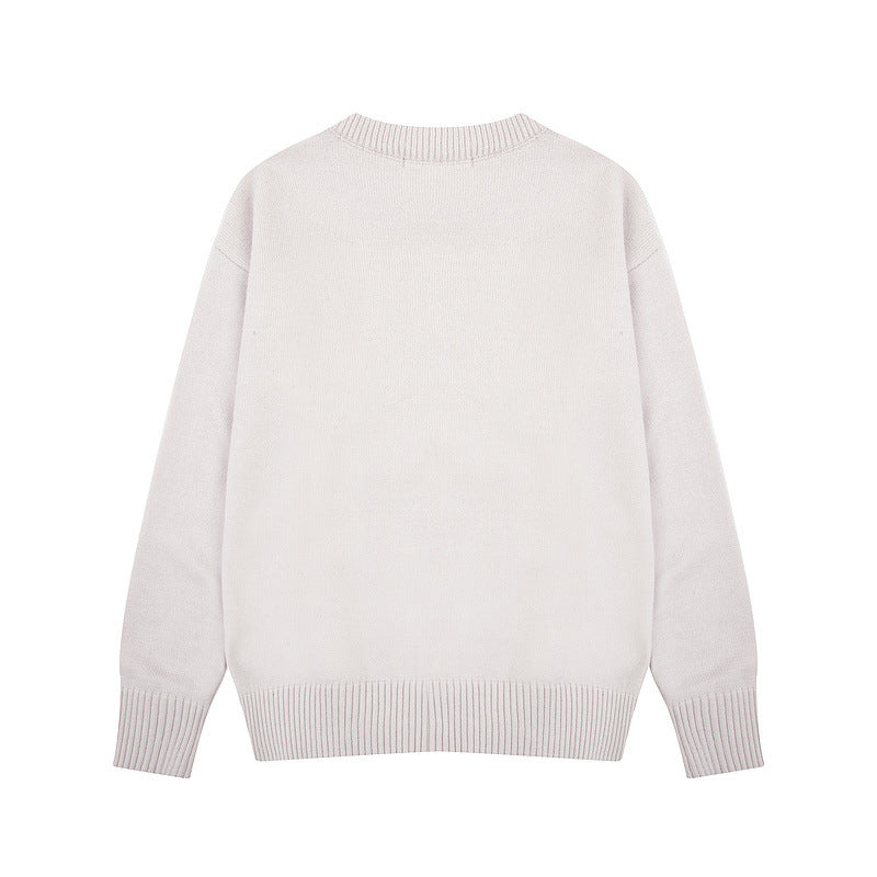AMI - Cozy Heart Knit Sweater