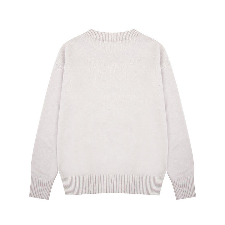 AMI - Cozy Heart Knit Sweater
