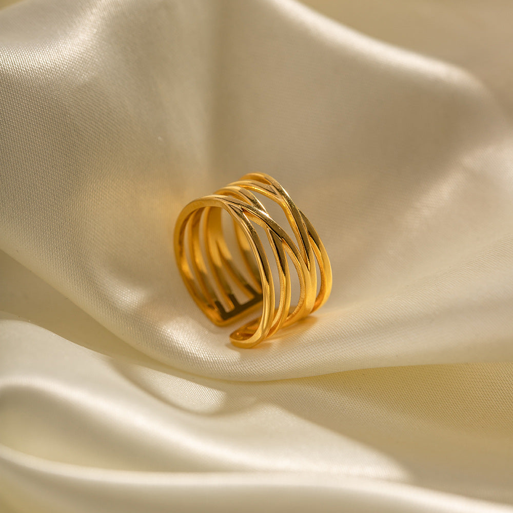Elv Gold Ring