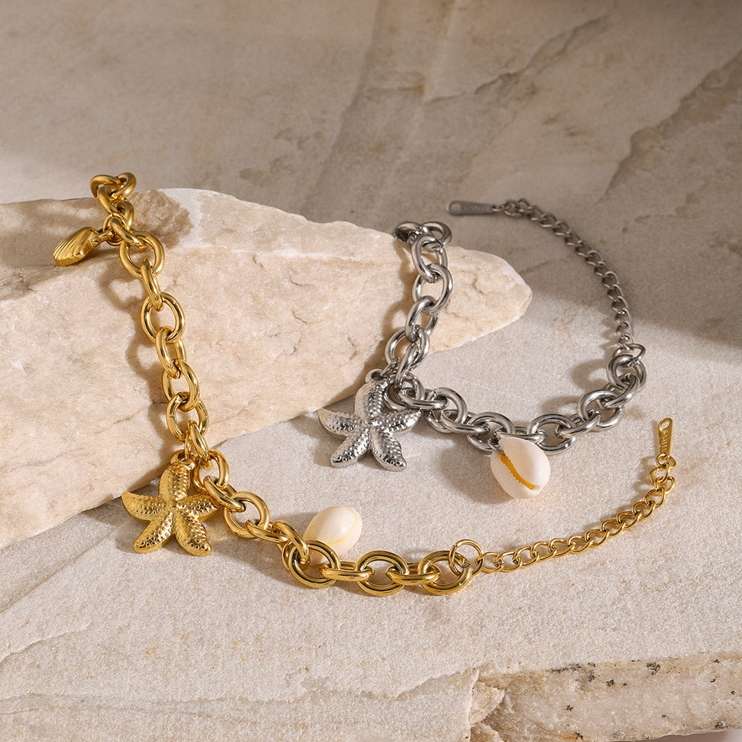 Kaspi Gold Charm Bracelet