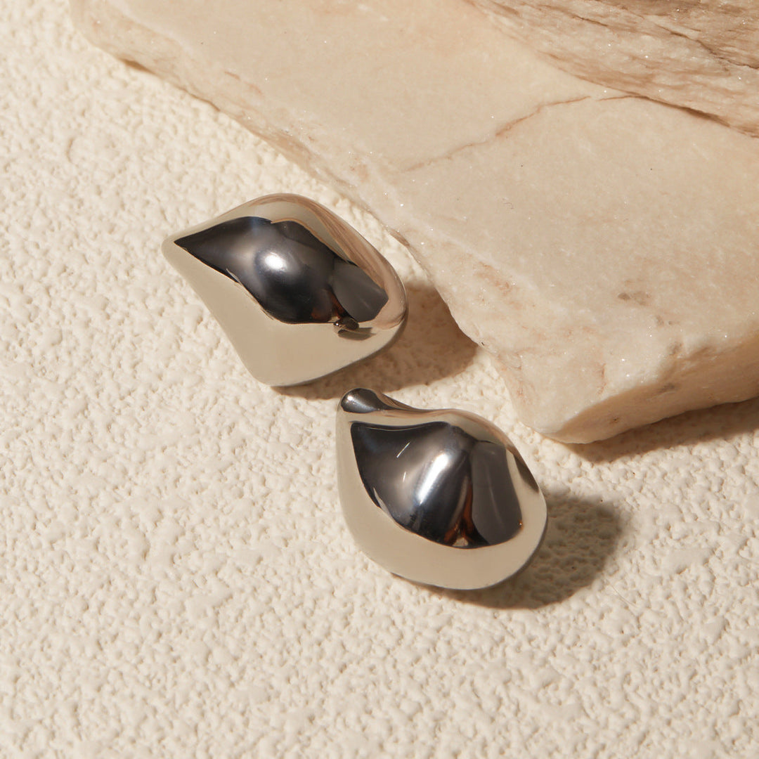 Amelie Gull Øreringer - Elegant Gold Earrings