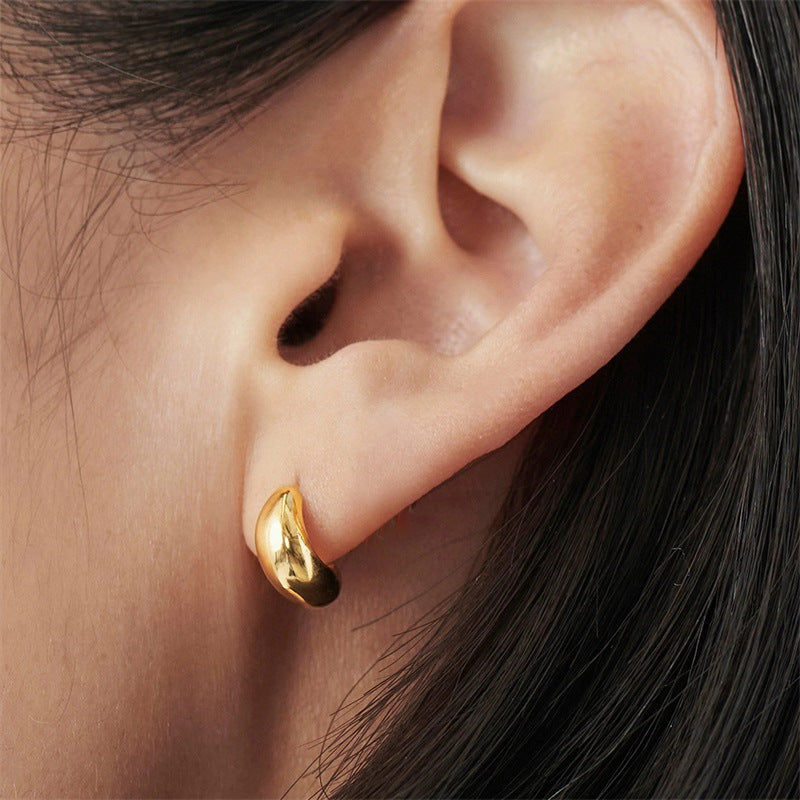 Celeste Gold Hoop Earrings