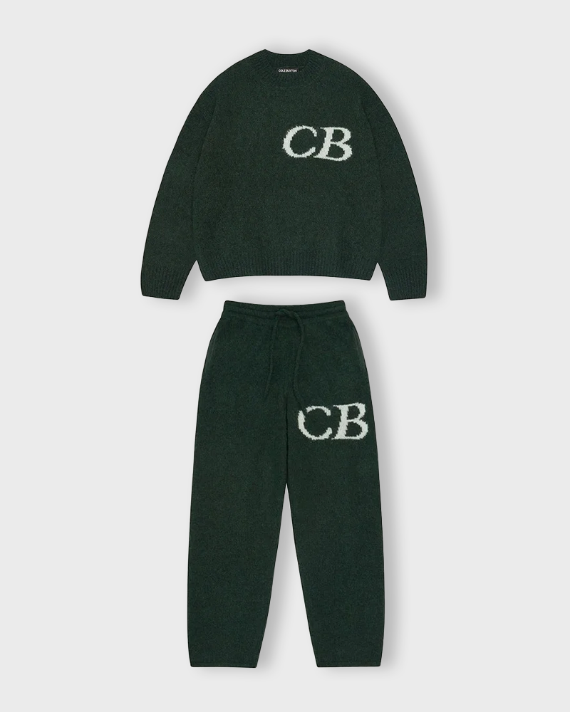 CB | Knit Tracksuit Set