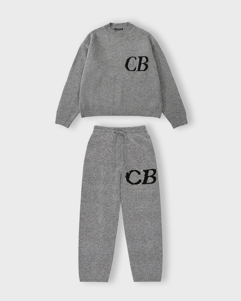CB | Knit Tracksuit Set