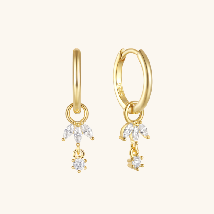 Brooke Elegante Avtakbare Øredobber" could be rewritten as "Brooke Elegant Detachable Earrings.