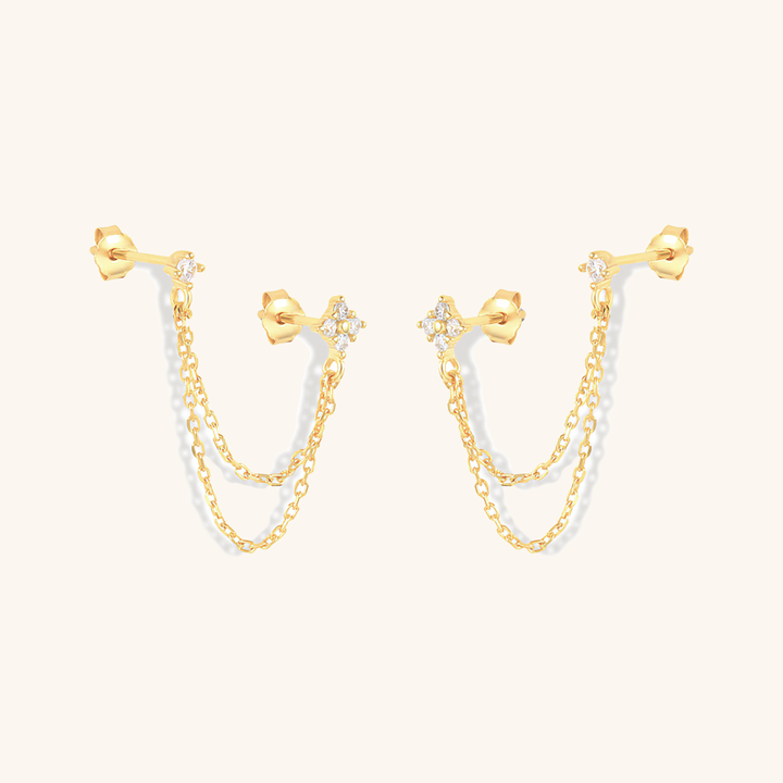 Kendall Diamond Pendant Earrings