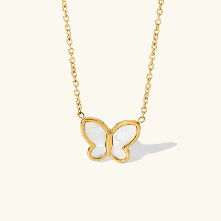 Flutterby Perlemor Necklace