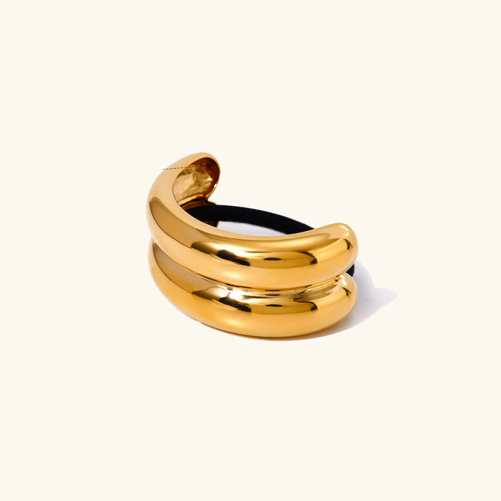 Double Bow Ponytail Cuff