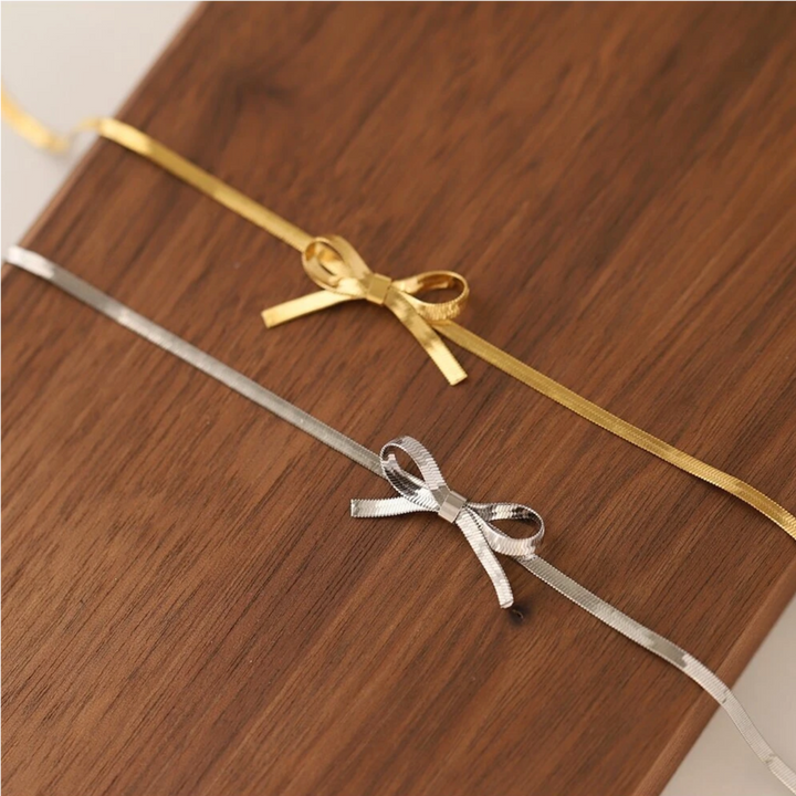 Carolina Bow Pendant Necklace