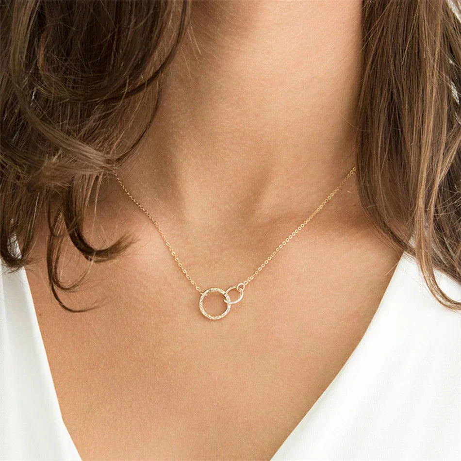 Isabelle Gull Hoop Necklace