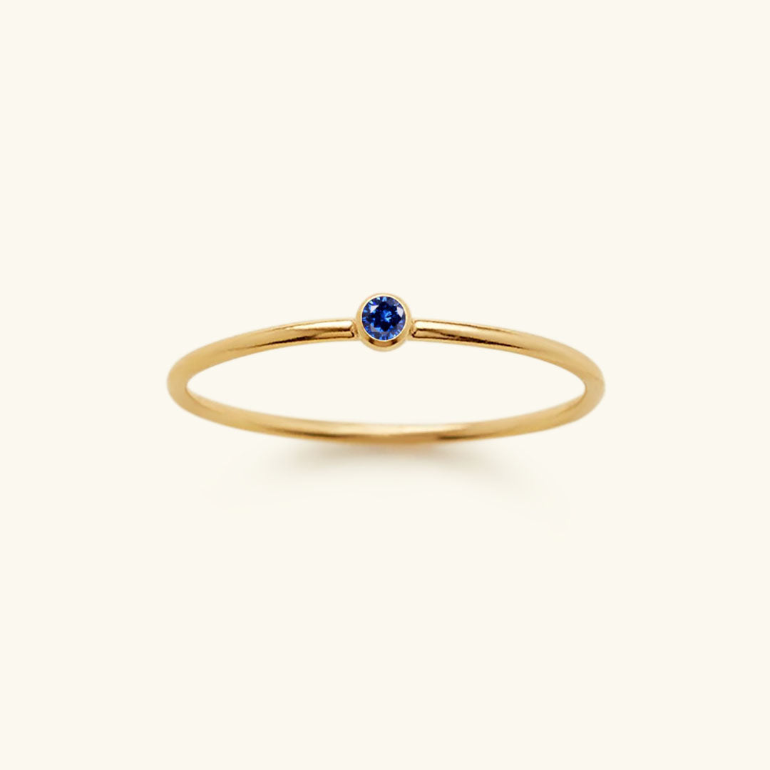 Amelia Birthstone Stable Ring